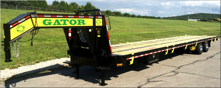 EQUIPMENT TRAILER - TANDEM DUAL GOOSENECK TRAILER FOR SALE  Obion County, Tennessee